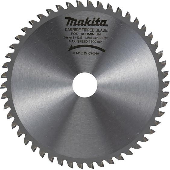 Lame de scie Makita pour laluminium 150 x 20 mm - 52 dents