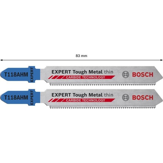 Lame de scie sauteuse EXPERT Stainless Steel Bosch, Pour scies sauteuses 2608901709