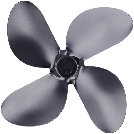 Lame de ventilateur, Lame de cheminée, Lame de ventilateur de cheminée, Lame de ventilateur de poêle, Lame de cheminée de remplacement, Lame de ventilateur en alliage daluminium