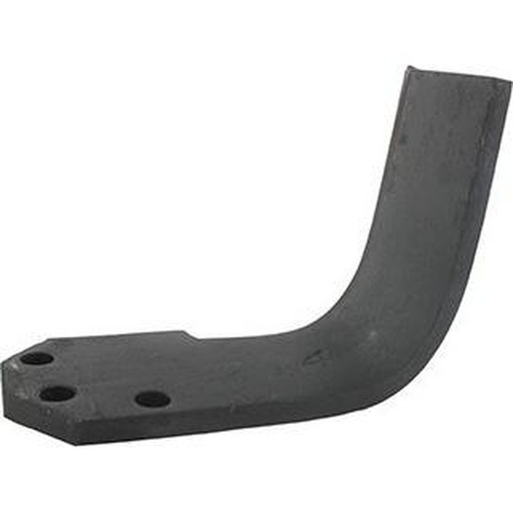 Lame gauche pour coupe-fraises, adaptée à Carraro – Longueur : 180 mm. Type de travail.