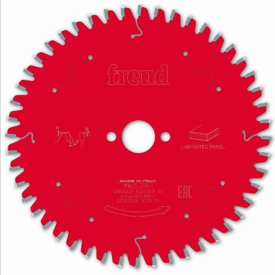 Lame pour scie circulaire portative filaire/sans fil FREUD - Ø160 2,2/1,6 A20 Z48 BA -5° - F03FS09798 -FR06L001H