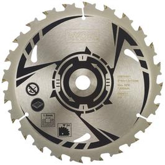 Lame scie circulaire 184 mm 24 dents