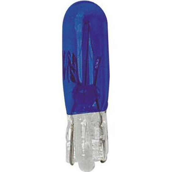 Lampa Lampe / ampoule 12V avec culot en verre (T5) 1,2W W2x4,6d 2 pièces couleur : vert - couleur : rouge, couleur:bleu