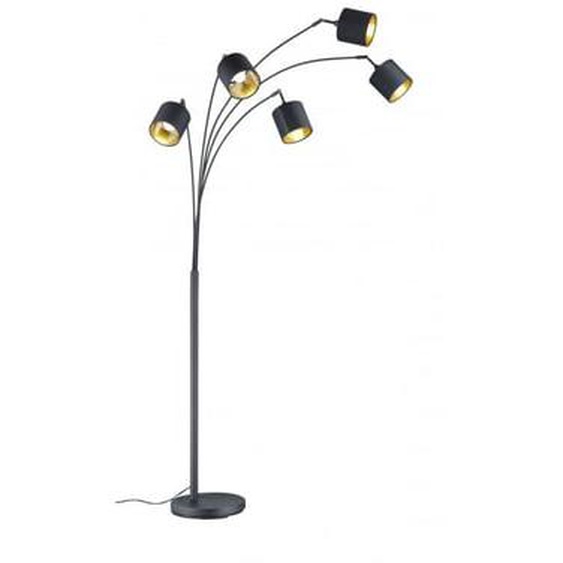 Lampadaire arc 5 lampes Tommy