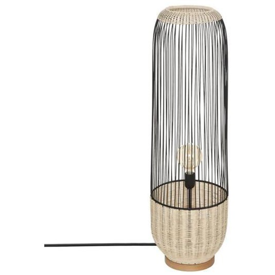 Lampadaire - ATMOSPHERA - Anea - Rotin et métal - Hauteur 95cm
