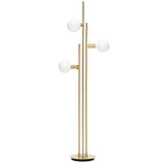 Lampadaire Balance  en verre et fer