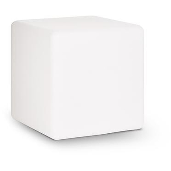 Lampadaire blanc LUNA 1 ampoule hauteur 29 cm