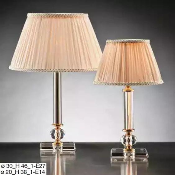 Lampadaire classique en cristal Éclairage de bureau Meubles de luxe Nouveau