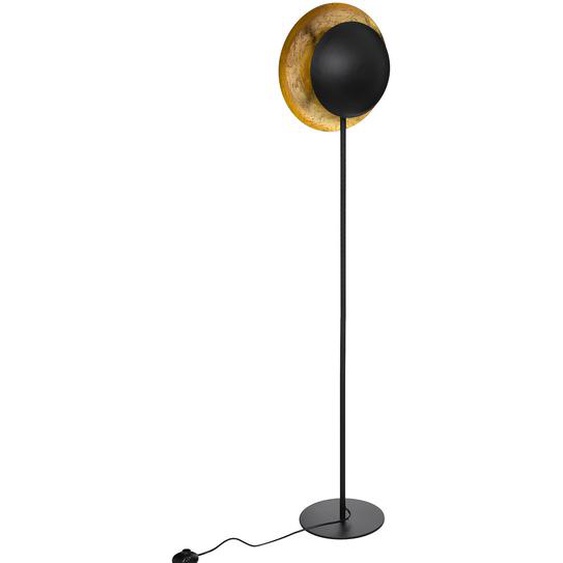 Lampadaire droit Estee Métal, noir, H.144 cm