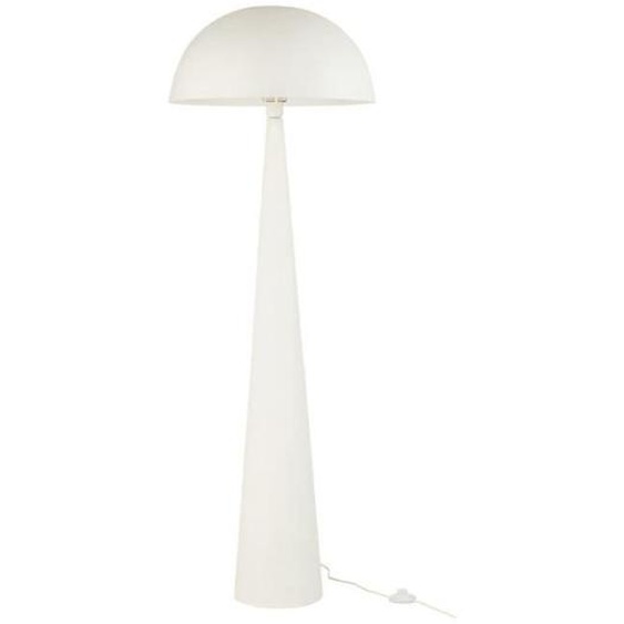 Lampadaire - J-LINE - Champignon - 148cm - Métal - Blanc - Contemporain