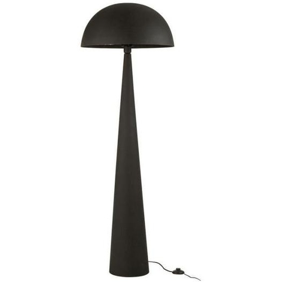 Lampadaire - J-LINE - Champignon - Métal Noir - 148 cm - Design Contemporain