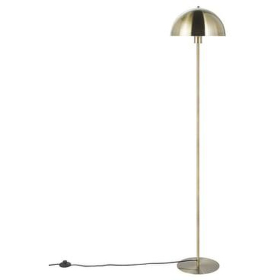 Lampadaire en métal fer laitonné, Capi