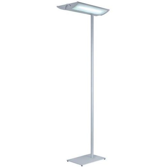 Lampadaire Fluorescente ALUMINOR Forum 2 - 220 W - 2G11 - Aluminium