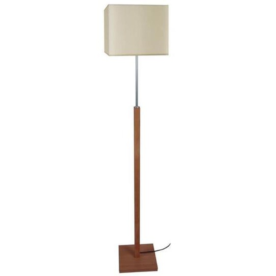Lampadaire - FRIGGA - FRIGGA - Tissu crème - Style nordique - H156cm L30cm P30cm