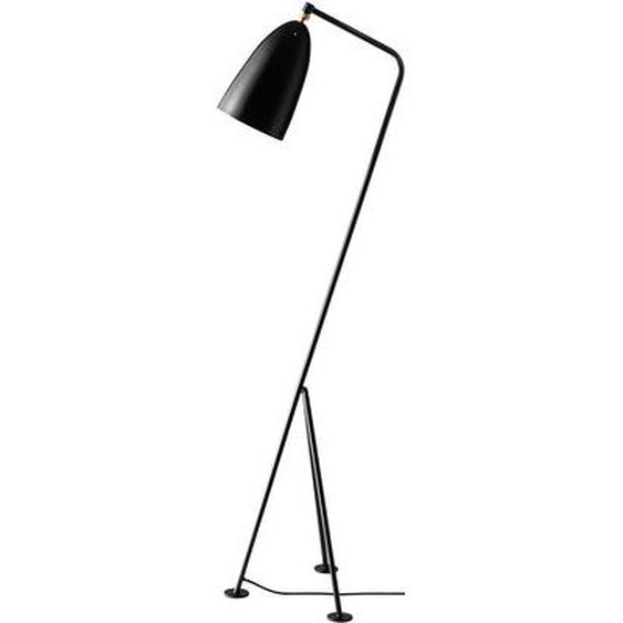 Lampadaire Gräshoppa métal noir / Grossman- Réédition 1947 - Gubi