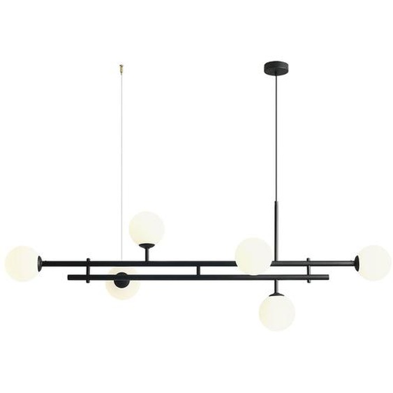 Lampadaire HARMONY noir 168 cm