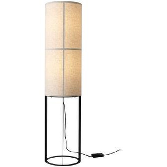 Lampadaire Hashira HIGH tissu beige / Ø 30 x H 130 cm - Lin - Audo Copenhagen