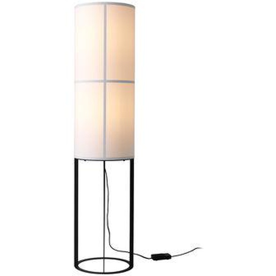 Lampadaire Hashira HIGH tissu blanc / Ø 30 x H 130 cm - Lin - Audo Copenhagen