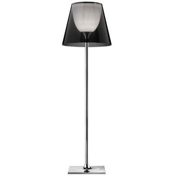 Lampadaire K Tribe F2 métal plastique gris / H 162 cm - Flos