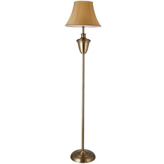 Lampadaire laiton160x35cm [beige-marron] lampe dans rétro-Look