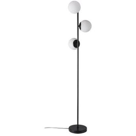 Lampadaire Lilly noir verre et métal Ø15 x 150 cm