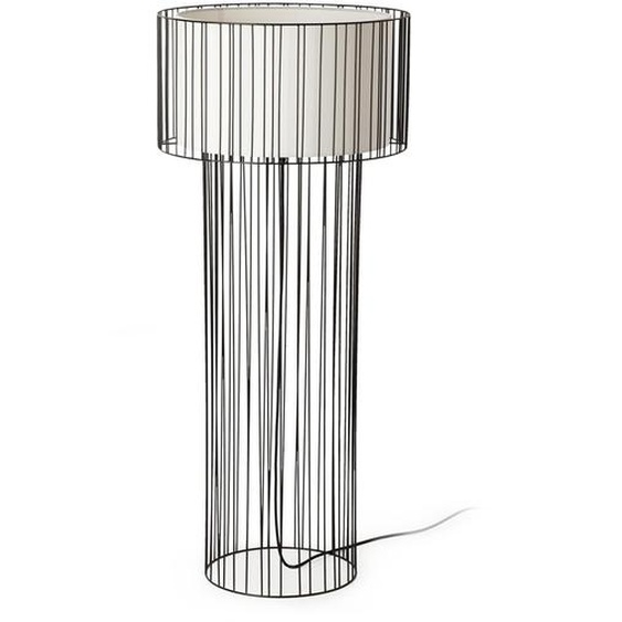 Lampadaire LINDA noir, blanc