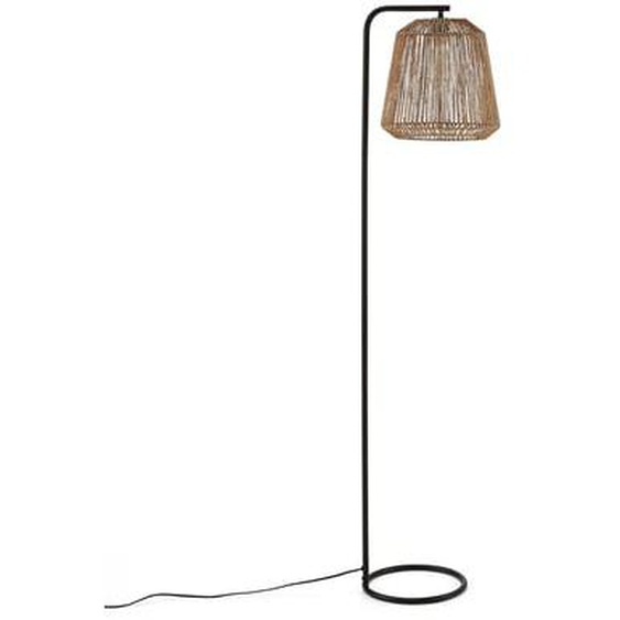Lampadaire métal fer et chanvre, Yaku