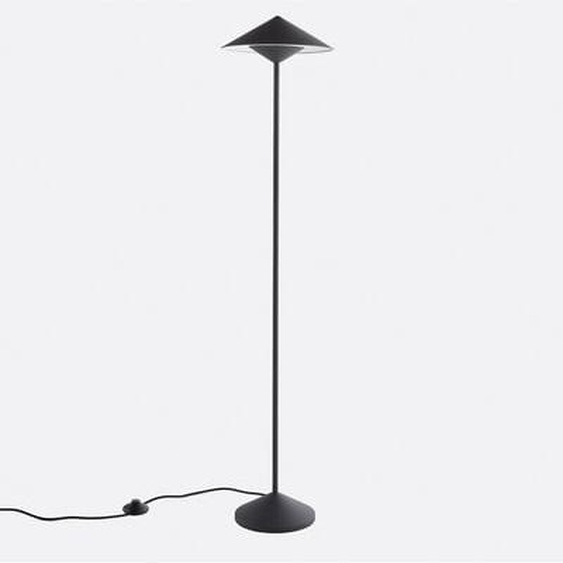 Lampadaire métal fer, H128 cm, Coney