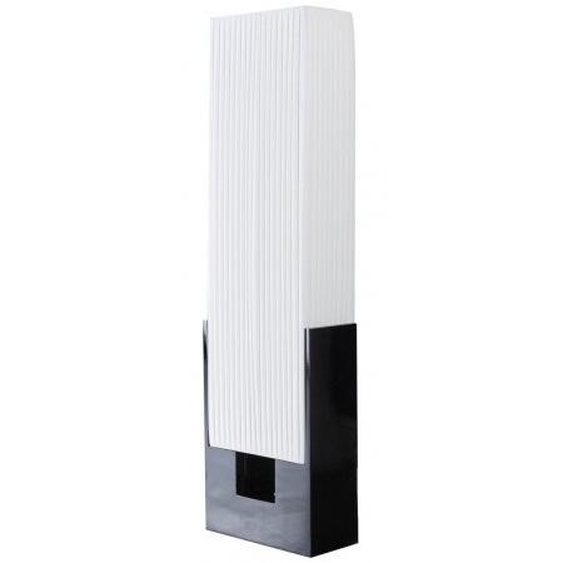 Lampadaire moderne blanc et noir - Mark