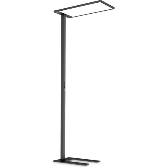 Lampadaire moderne Comfort Metal Black Led 76W K Natural Light 4000K