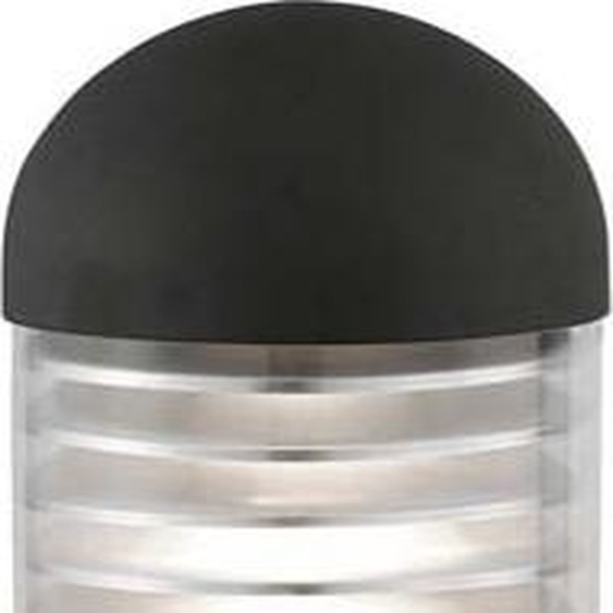 Lampadaire, noir, aluminium, H 90 cm, Bronx