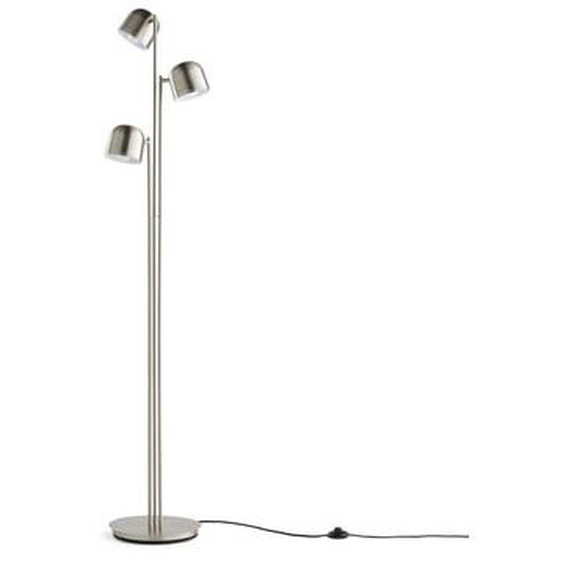 Lampadaire orientable nickel satiné, Marlo