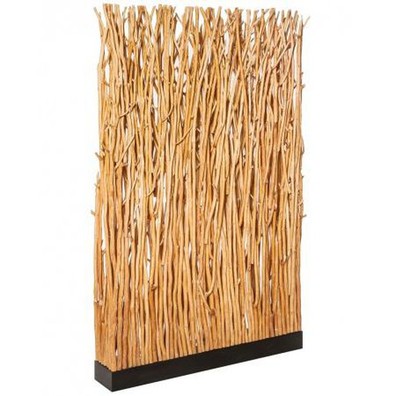 Lampadaire paravent moderne en bois - Bari