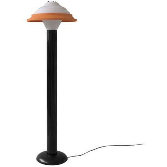 Lampadaire Shades - FL4 métal plastique orange noir / Ø 41 x H 138 cm - Silicone - SOWDEN