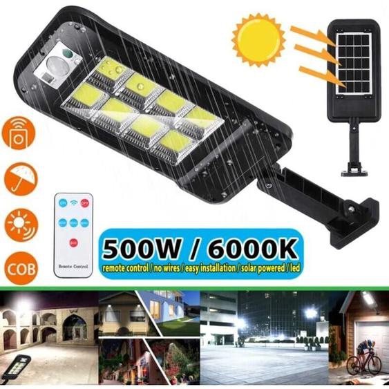 Lampadaire solaire led solar led lamp 500W / 6000K