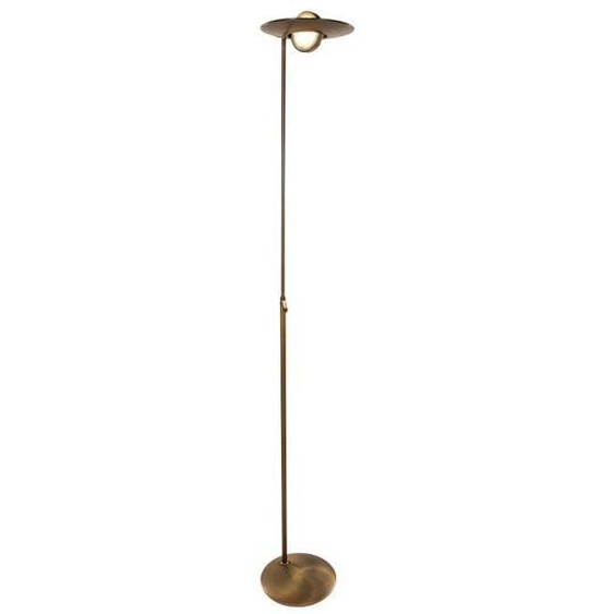 Lampadaire - Steinhauer - Zenith - Marron - Blanc - LED - Contemporain