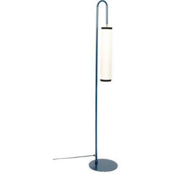 Lampadaire Tokyo métal blanc bleu / H 140 cm - Coton - Maison Sarah Lavoine