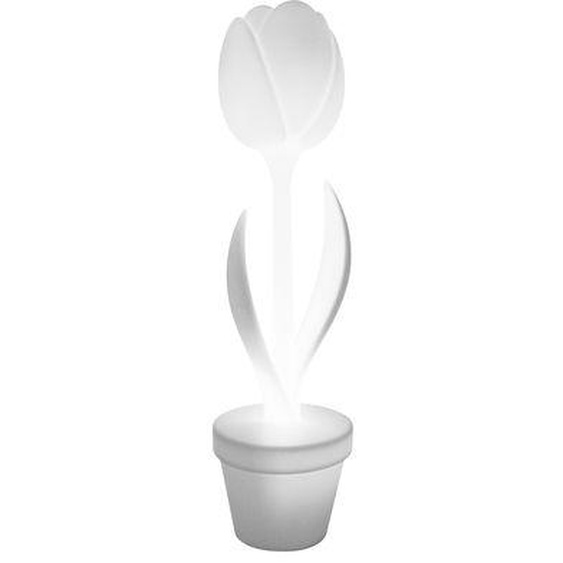 Lampadaire Tulip plastique blanc / H 150 cm - Pour lintérieur - MyYour