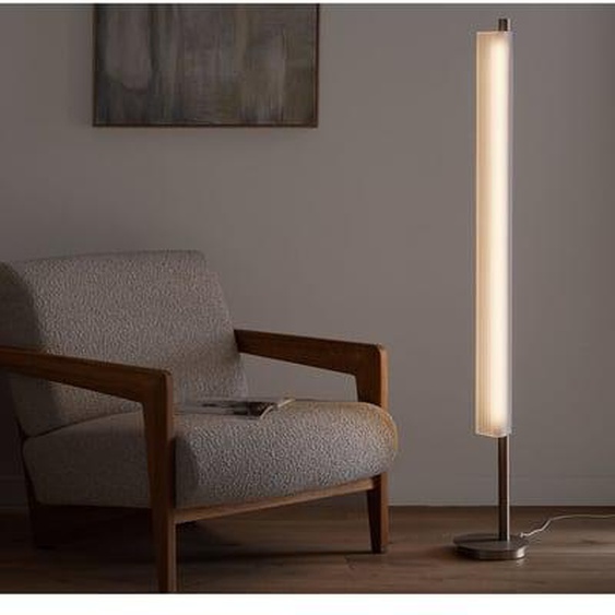 Lampadaire verre sablé design Gallina, Strozzi