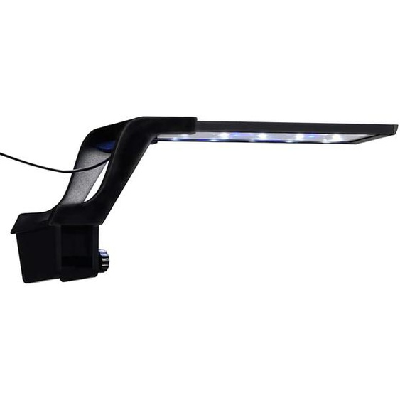 Lampe à LED daquarium avec pince 25-45 cm Bleu et blanc