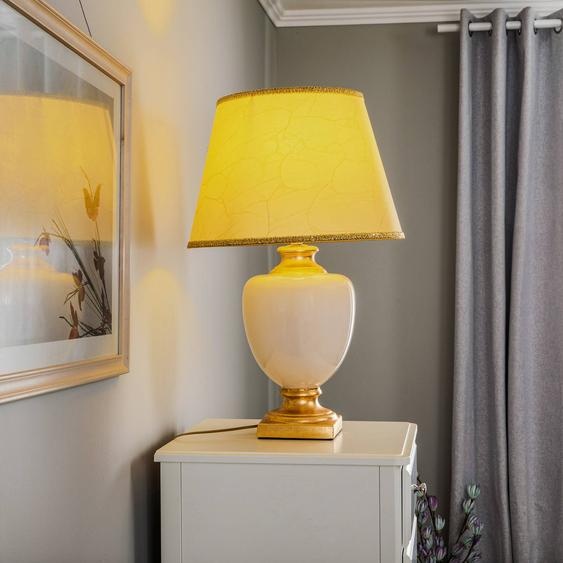Lampe à poser Mozart ONLI, beige, Salon / Salle à manger, Céramique, Antique, Lampe à poser