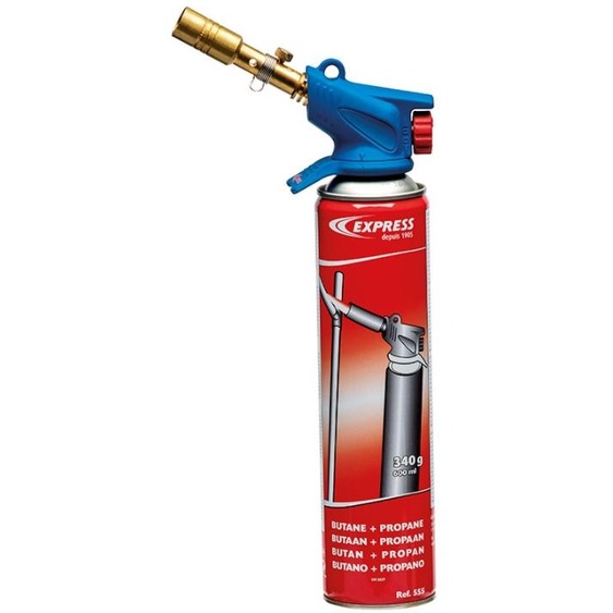 Lampe à souder avec lance et cartouche 555 - EXPRESS - 511