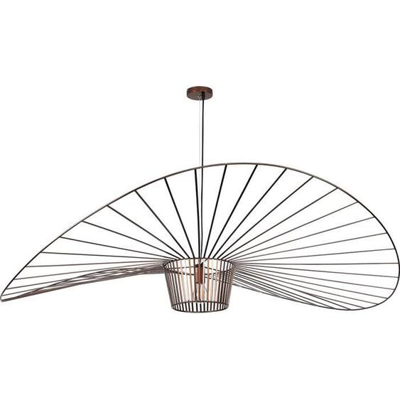 Lampe à suspension Vertice - Métal - 140cm Marron