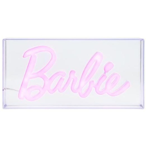 Lampe Acrylique - Barbie - Couleur Rose Transparente - Fonctionne avec un câble USB