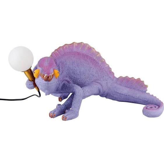 Lampe caméléon violet Kare Design