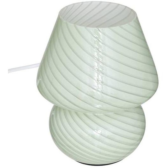 Lampe champignon Cara H18cm vert - Atmosphera createur dinterieur