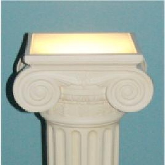 Lampe Colonne Style Antique Support Décoratif Lumière Figure Sculpture Nouvelle Décoration