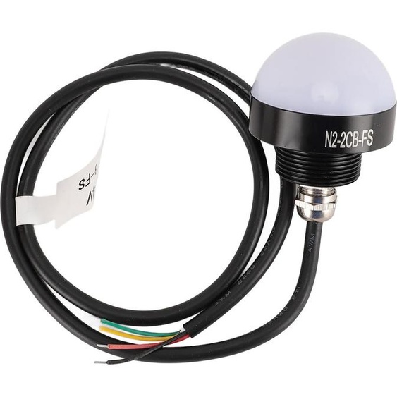 lampe davertissement industrielle 24V LED ronde étanche 3 couleurs pour machine-outil CNC
