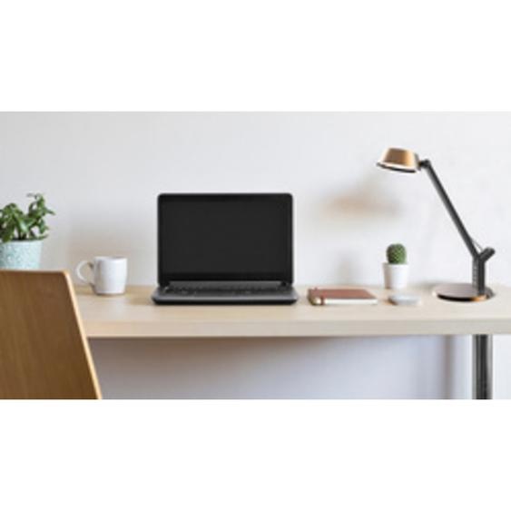 Lampe de bureau à LED Glow, pied, cuivre