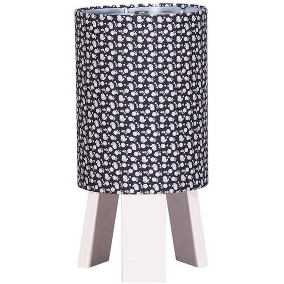 Lampe De Chevet Avec Pied En Coton Marine Bleu Marine